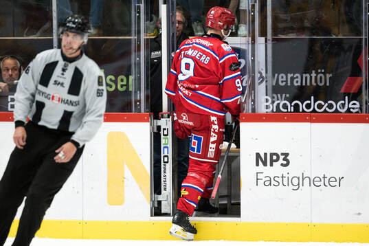 Timrås Didrik Strömberg i utvisningsbåset