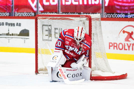 Timrås målvakt Jacob Johansson