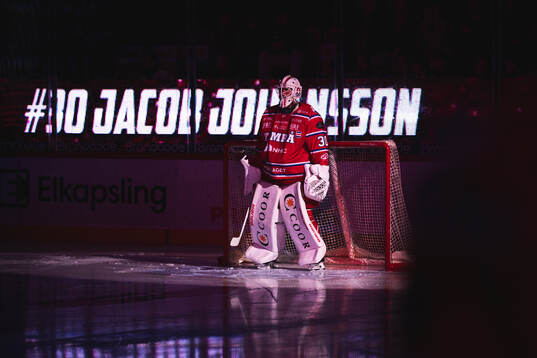 Timrås målvakt Jacob Johansson