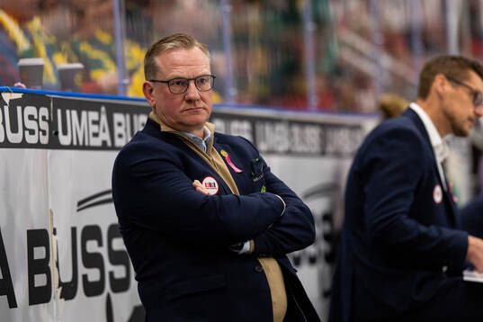 Björklövens huvudtränare Magnus Bogren