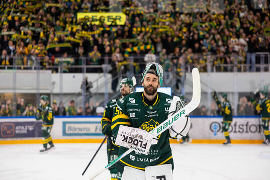 Björklövens målvakt Frans Tuohimaa