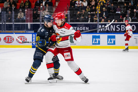 Södertäljes Hugo Zetterlund och Almtunas Anton Ohlsson