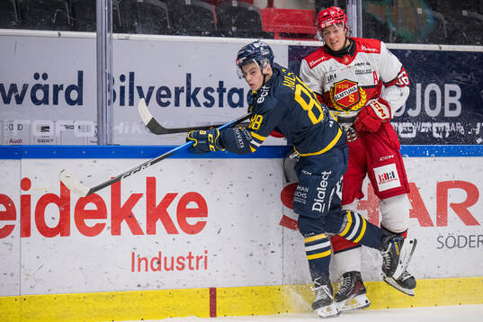 Södertäljes Filip Holst och Almtunas Leon Lerebäck