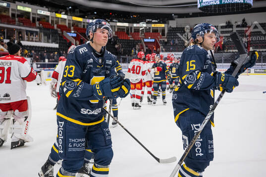 Södertäljes Måns Lindbäck och Albin Carlson depp
