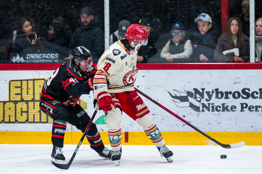 Nybros Kalle Holm och Kalmars Jesper Lindén