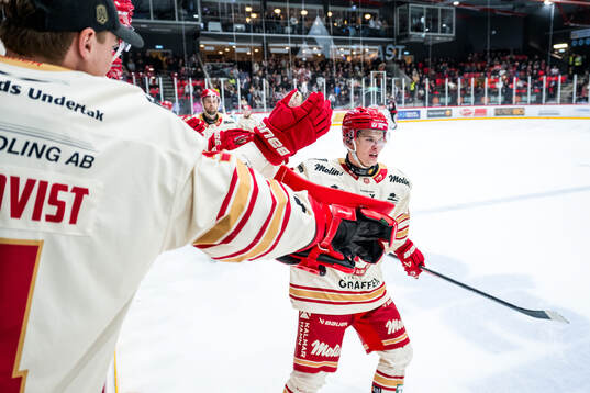 Kalmars Valdemar Johansson jublar