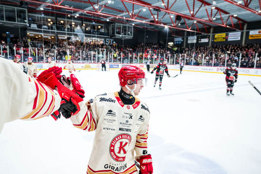 Kalmars Matt Fonteyne jublar
