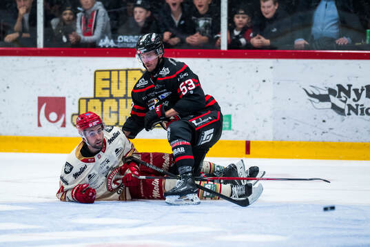 Kalmars Liam Hawel och Nybros Jesper Mångs