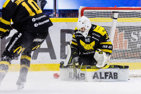 Västerås målvakt Benedikt Oschgan
