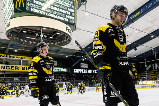 Västerås Viktor Pennerborn och Henrik Malmström deppar
