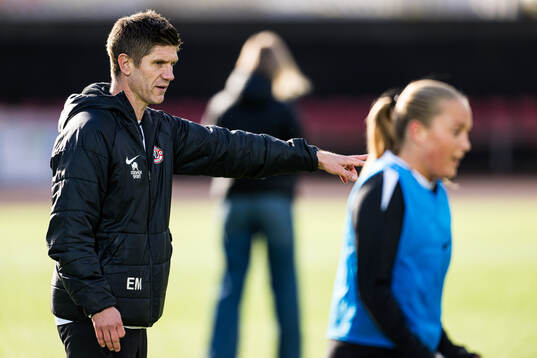 Head coach Erik Mjelde of Arna-Bjørnar
