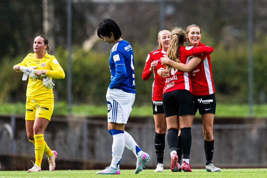 Alise Tvilde Evensen and Paige Yvonne Margaret McAllister