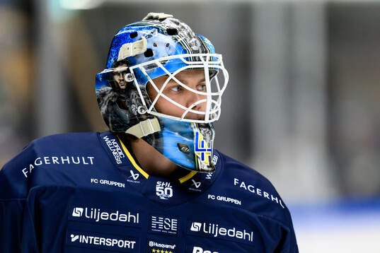 HV71s målvakt Lukas Höglind