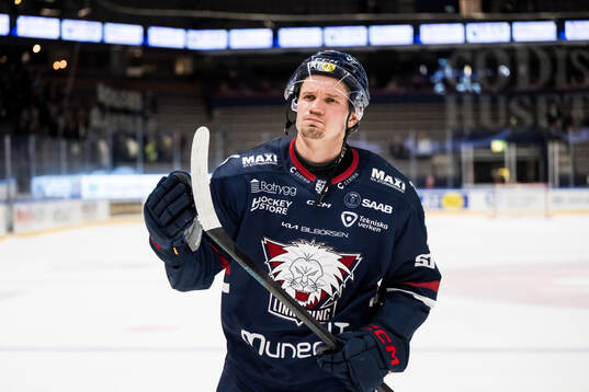 Linköpings Eskild Bakke Olsen deppar