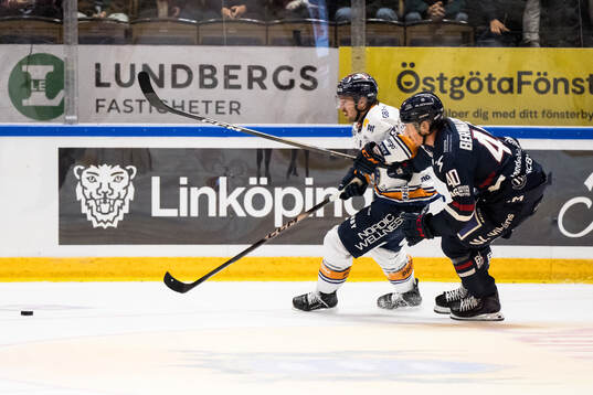 Växjös Manuel Ågren och Linköpings David Bernhardt