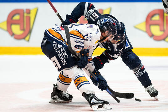 Växjös Dylan Mclaughlin och Linköpings Markus Ljungh