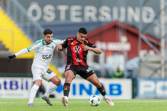 Brages Haris Brkic och Östersunds Gideon Granström