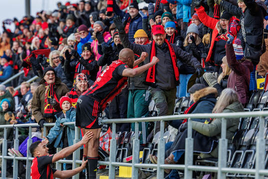Östersunds Jabir Abdihakim Ali jublar