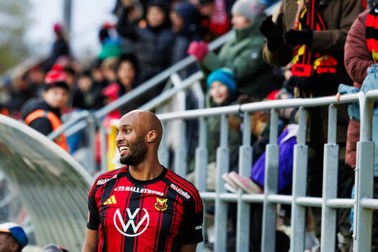 Östersunds Jabir Abdihakim Ali jublar
