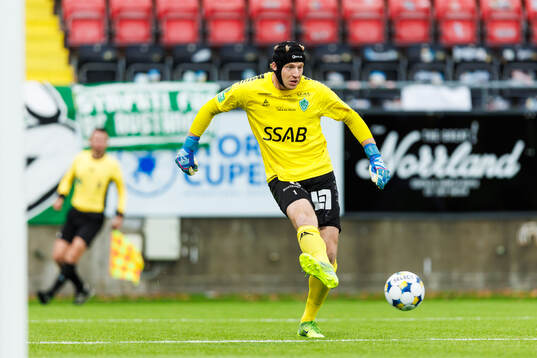 Brages målvakt Viktor Frodig