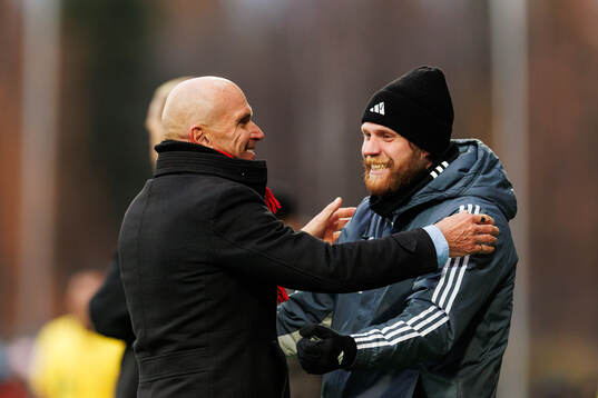 Östersunds huvudtränare Tor-Arne Fredheim och