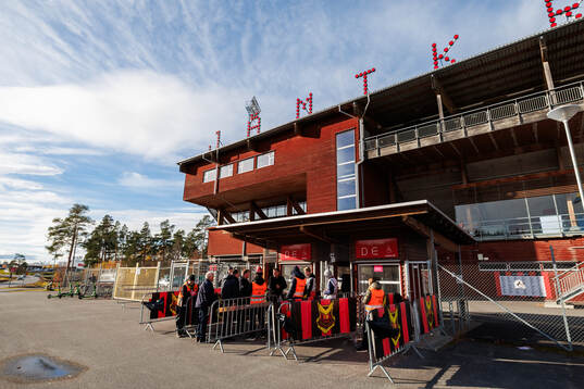 Entreén på Jämtkraft Arena