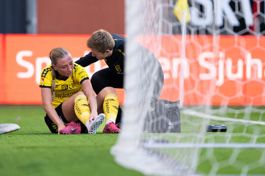 Elfsborgs Stina Jensen har ont
