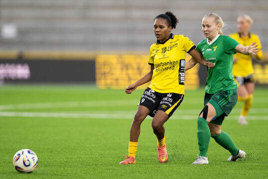 Elfsborgs Vanessa Lopez och Team TGs Ebba Grenholm