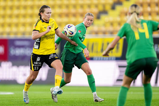 Elfsborgs Ellen Nilsson och Team TGs Emma Widesjö