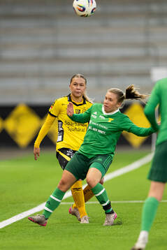 Elfsborgs Alice Broman och Team TGs Ida Strömberg