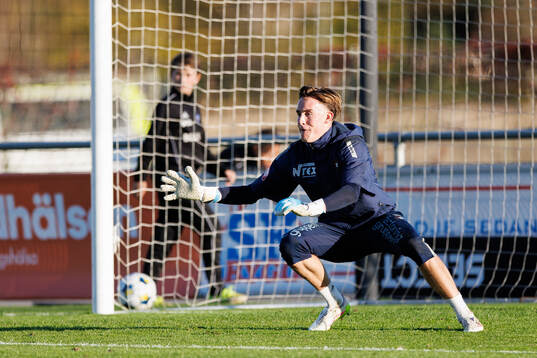 Örgrytes målvakt Hampus Gustafsson