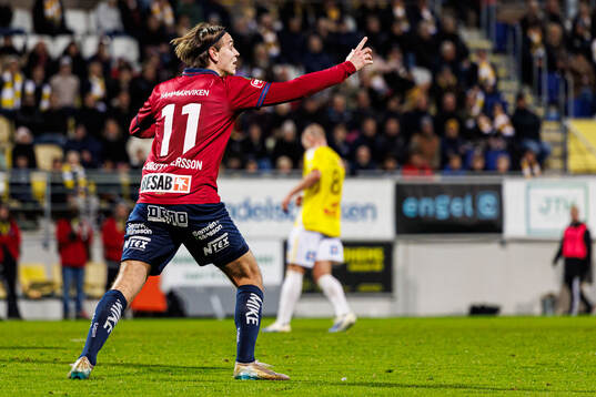 Örgrytes Noah Christoffersson reagerar