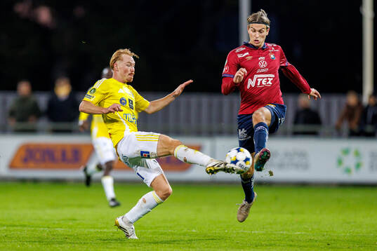 Falkenbergs Linus Borgström och Örgrytes Noah