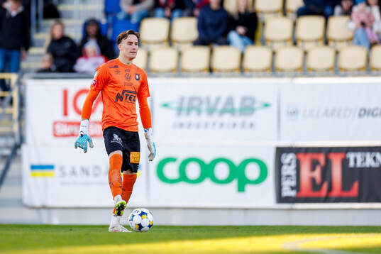 Örgrytes målvakt Hampus Gustafsson