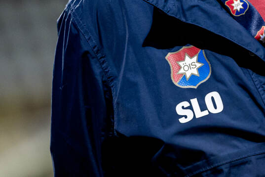SLO under fotbollsmatchen i Superettan mellan Falkenberg