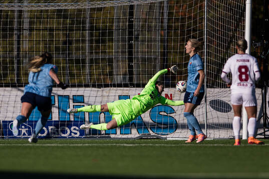 Djurgårdens Mimmi Wahlström gör 1-1
