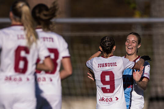 Malmö FFs Miljana Ivanovic jublar