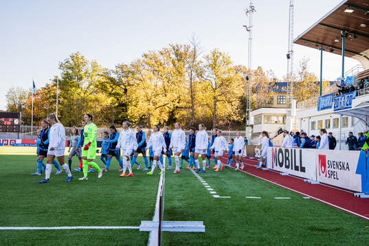 Djurgårdens och Malmö FFs spelare