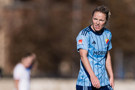 Djurgårdens Mimmi Wahlström deppar