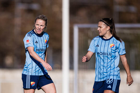 under fotbollsmatchen i Damallsvenskan mellan Djurgården