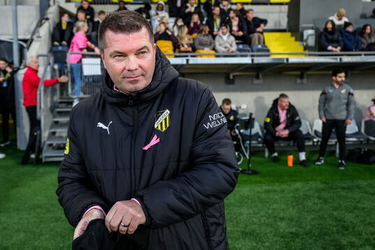 Häckens tränare Jens Gustafsson