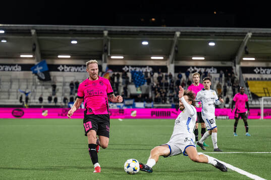 Häckens Mikkel Rygaard Jensen och Sirius Simon Sandberg