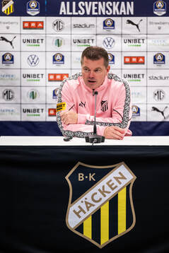 Häckens tränare Jens Gustafsson