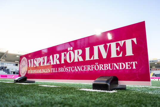 En skylt för Rosa Matchen