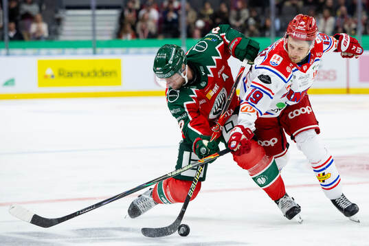 Frölundas Christian Folin och Timrås Marcus Westfält