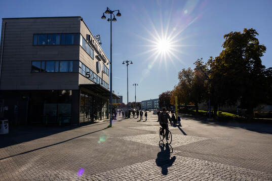 Exteriör vy av Platinumcars Arena