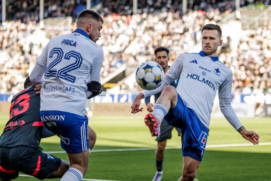 IFK Norrköpings Tim Prica och Arnor Traustason