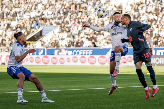 IFK Norrköpings Tim Prica och Malmö FFs Martin Olsson