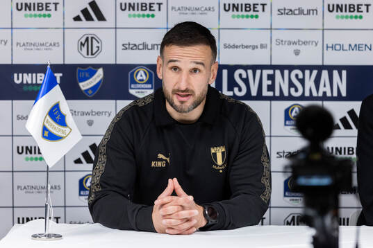 Malmö FFs huvudtränare Anes Mravac