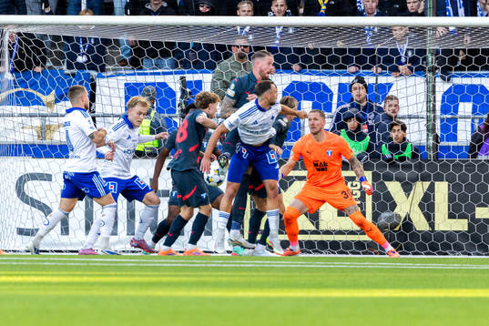Malmö FFs målvakt Robin Olsen